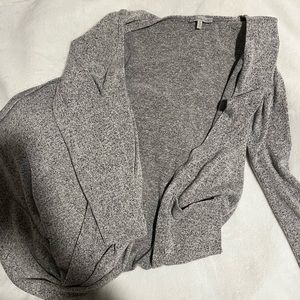 S Grey Charlotte Russe Cardigan